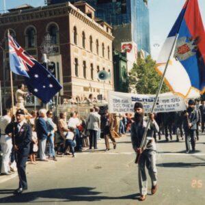 1981 - Krsto Romic (Serbian flag)